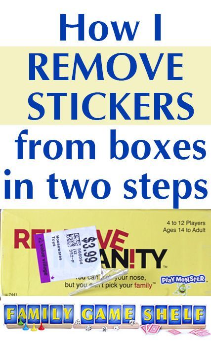 How To Remove a Price Sticker from a Vintage Card Without Dying
