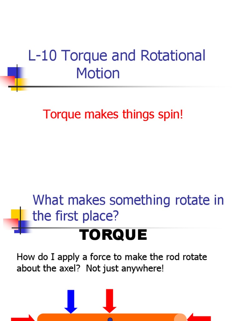 How To Generate Torque Without Over-Rotating