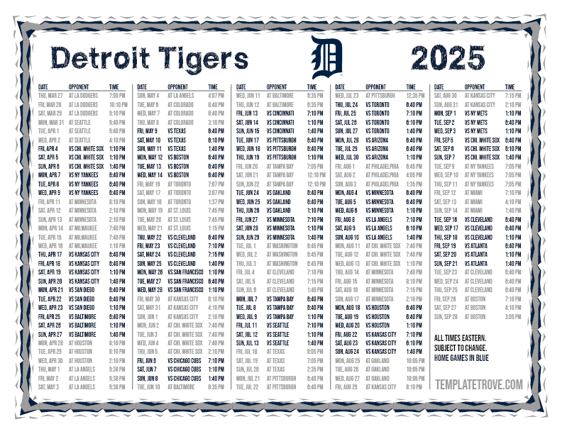 Pacific Tigers baseball 2025 Schedule Breakdown: Games You Can’t Miss