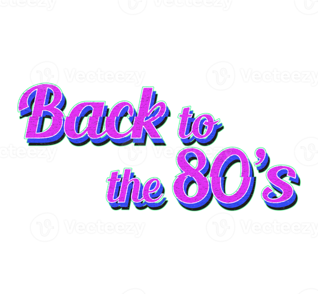 Back To The 80s