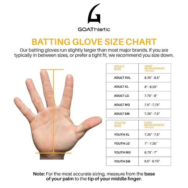 Batting Glove Size Chart: Find Your Perfect Fit Fast
