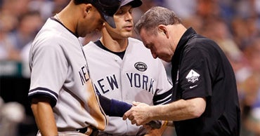 And The Oscar Goes To Derek Jeter In Hit By Pitch