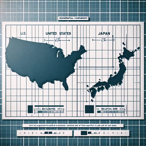 How Big Is Japan Compared to the United States? Size Comparison Explained